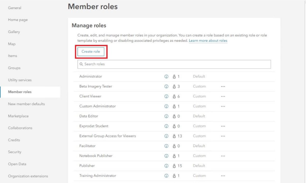 Create Role