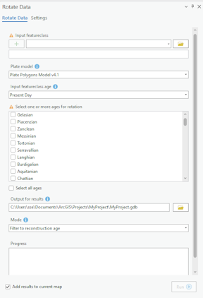 Rotate Data